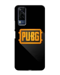 Чехол для Vivo Y51 (2020) с картинкой «PUBG — рамка лого»