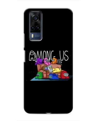 Чехол для Vivo Y51 (2020) с картинкой «Логотип Among Us» Чехол для Vivo Y51 (2020) с картинкой «Логотип Among Us»