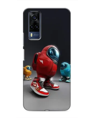 Чехол для Vivo Y51 (2020) с картинкой «Among Us — 3D стиль» Чехол для Vivo Y51 (2020) с картинкой «Among Us — 3D стиль»