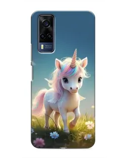 Чехол для Vivo Y51 (2020) с картинкой «Единорог на поляне» Чехол для Vivo Y51 (2020) с картинкой «Единорог на поляне»