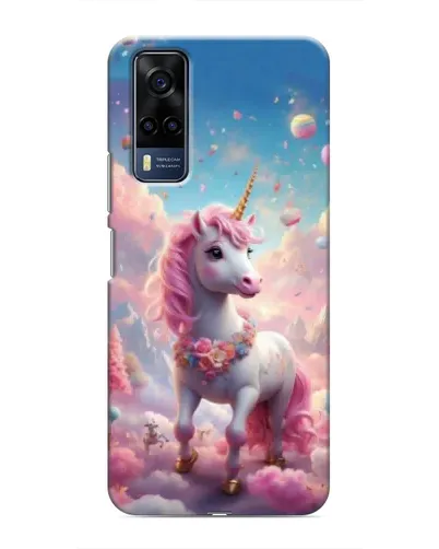 Чехол для Vivo Y51 (2020) с картинкой «Единорог среди облаков» Чехол для Vivo Y51 (2020) с картинкой «Единорог среди облаков»