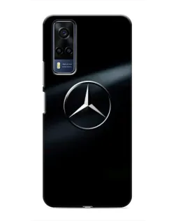 Чехол для Vivo Y51 (2020) с картинкой «Mercedes на металле» Чехол для Vivo Y51 (2020) с картинкой «Mercedes на металле»