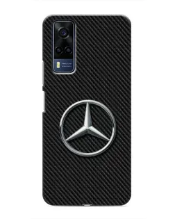Чехол для Vivo Y51 (2020) с картинкой «Карбоновый Mercedes стиль» Чехол для Vivo Y51 (2020) с картинкой «Карбоновый Mercedes стиль»