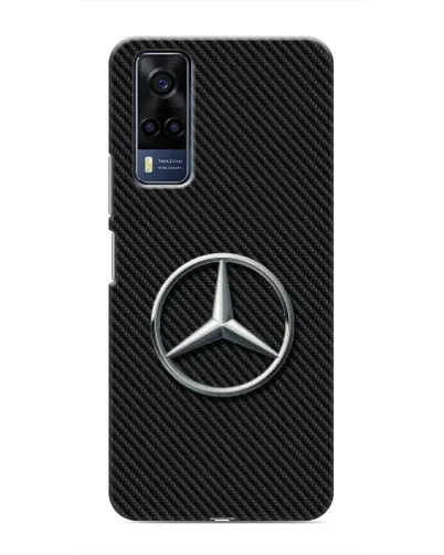 Чехол для Vivo Y51 (2020) с картинкой «Карбоновый Mercedes стиль» Чехол для Vivo Y51 (2020) с картинкой «Карбоновый Mercedes стиль»