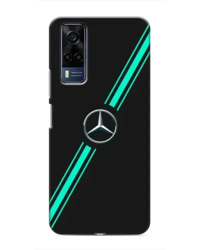 Чехол для Vivo Y51 (2020) с картинкой «Спортивные линии Mercedes» Чехол для Vivo Y51 (2020) с картинкой «Спортивные линии Mercedes»