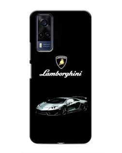 Чехол для Vivo Y51 (2020) с картинкой «Логотип Lamborghini классика»