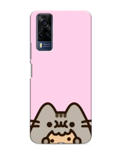 Чехол для Vivo Y51 (2020) с картинкой «Pusheen и печенье» Чехол для Vivo Y51 (2020) с картинкой «Pusheen и печенье»