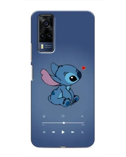 Чехол для Vivo Y51 (2020) с картинкой «Музыкальный Stitch»
