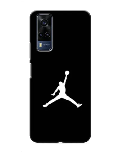 Чехол для Vivo Y53S с картинкой «Jordan Silhouette»
