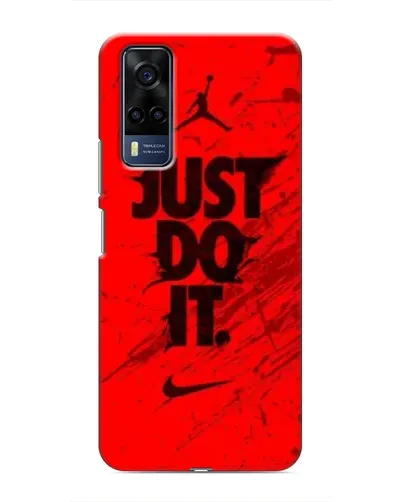 Чехол для Vivo Y53S с картинкой «Nike Just Do It»