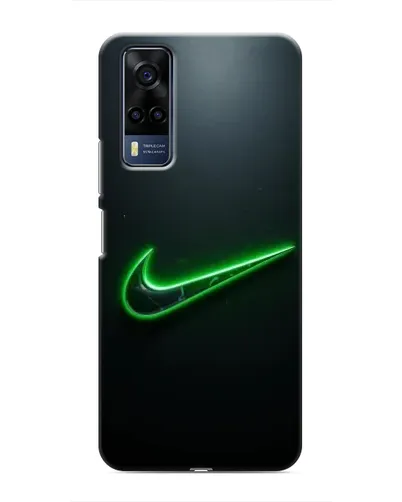 Чехол для Vivo Y53S с картинкой «Неоновый контур Nike» Чехол для Vivo Y53S с картинкой «Неоновый контур Nike»