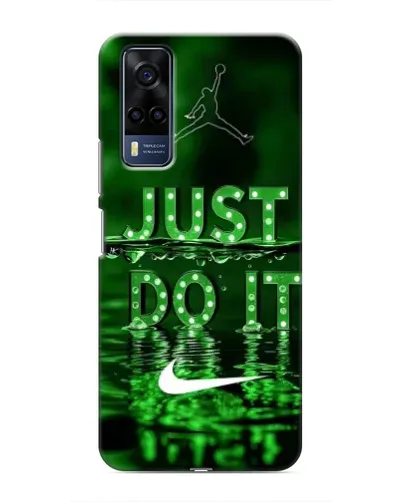 Чехол для Vivo Y53S с картинкой «Зеленый неоновый Nike» Чехол для Vivo Y53S с картинкой «Зеленый неоновый Nike»