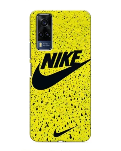 Чехол для Vivo Y53S с картинкой «Желтый текстурный Nike» Чехол для Vivo Y53S с картинкой «Желтый текстурный Nike»