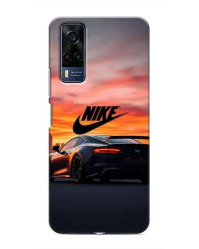 Чехол для Vivo Y53S с картинкой «Nike и суперкар» Чехол для Vivo Y53S с картинкой «Nike и суперкар»
