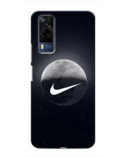 Чехол для Vivo Y53S с картинкой «Nike в стиле граффити»