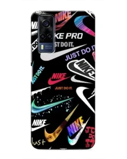 Чехол для Vivo Y53S с картинкой «Nike — роскошь»