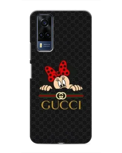 Чехол для Vivo Y53S с картинкой «Минни Маус Gucci — черный» Чехол для Vivo Y53S с картинкой «Минни Маус Gucci — черный»
