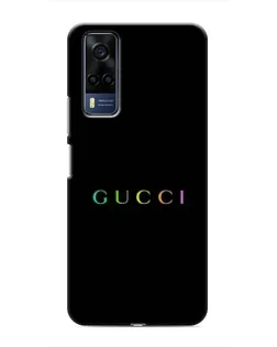 Чехол для Vivo Y53S с картинкой «Gucci — неоновый минимализм» Чехол для Vivo Y53S с картинкой «Gucci — неоновый минимализм»