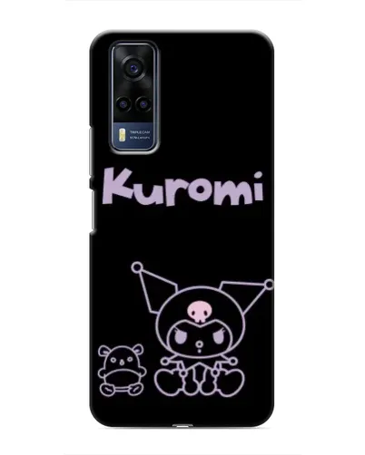 Чехол для Vivo Y53S с картинкой «Kuromi — черный минимализм» Чехол для Vivo Y53S с картинкой «Kuromi — черный минимализм»
