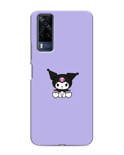 Чехол для Vivo Y53S с картинкой «Kuromi — фиолетовый минимализм» Чехол для Vivo Y53S с картинкой «Kuromi — фиолетовый минимализм»