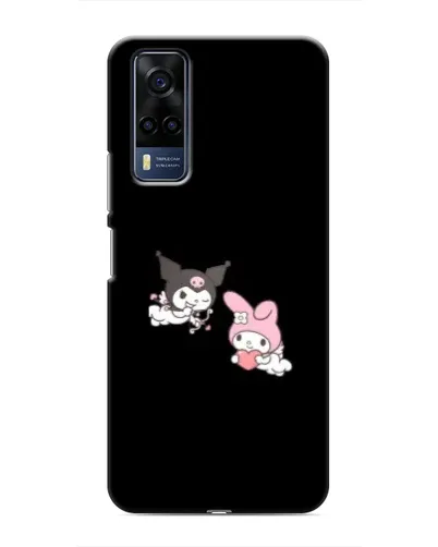 Чехол для Vivo Y53S с картинкой «My Melody и Kuromi» Чехол для Vivo Y53S с картинкой «My Melody и Kuromi»
