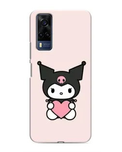 Чехол для Vivo Y53S с картинкой «Kuromi и сердце» Чехол для Vivo Y53S с картинкой «Kuromi и сердце»