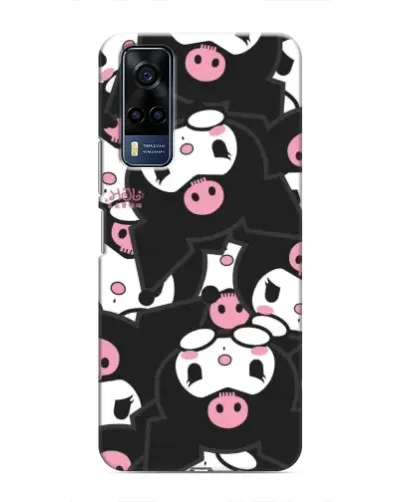 Чехол для Vivo Y53S с картинкой «Паттерн голов Куроми» Чехол для Vivo Y53S с картинкой «Паттерн голов Куроми»