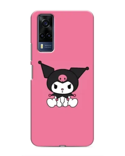 Чехол для Vivo Y53S с картинкой «Хмурая Kuromi» Чехол для Vivo Y53S с картинкой «Хмурая Kuromi»