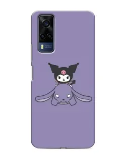 Чехол для Vivo Y53S с картинкой «Kuromi на лиловом фоне» Чехол для Vivo Y53S с картинкой «Kuromi на лиловом фоне»