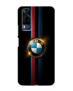 Чехол для Vivo Y53S с картинкой «BMW M-Power неон»
