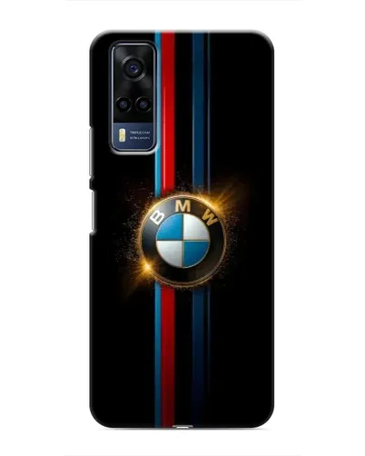 Чехол для Vivo Y53S с картинкой «BMW M-Power неон»