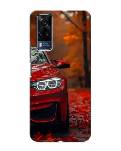 Чехол для Vivo Y53S с картинкой «Осенняя BMW M4»