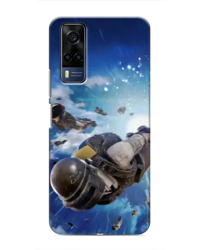 Чехол для Vivo Y53S с картинкой «Десант PUBG — прыжок» Чехол для Vivo Y53S с картинкой «Десант PUBG — прыжок»