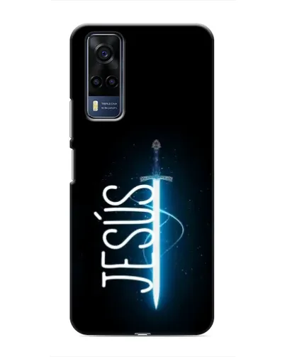 Чехол для Vivo Y53S с картинкой «Меч Духа Jesus»