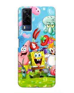Чехол для Vivo Y53S с картинкой «Губка Боб и друзья» Чехол для Vivo Y53S с картинкой «Губка Боб и друзья»