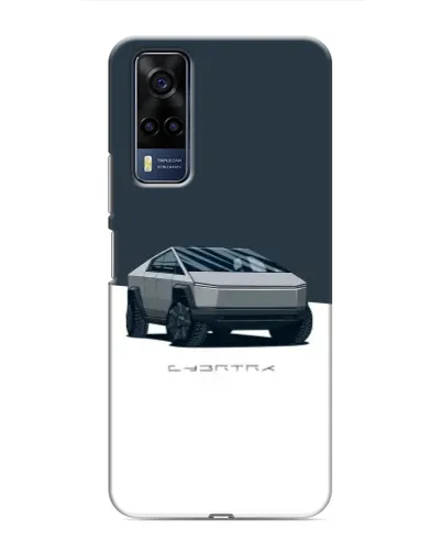 Чехол для Vivo Y53S с картинкой «Серебристый Cybertruck Tesla» Чехол для Vivo Y53S с картинкой «Серебристый Cybertruck Tesla»