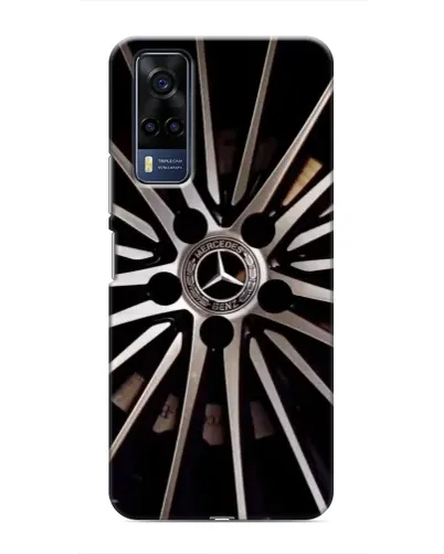 Чехол для Vivo Y53S с картинкой «Диск Mercedes»