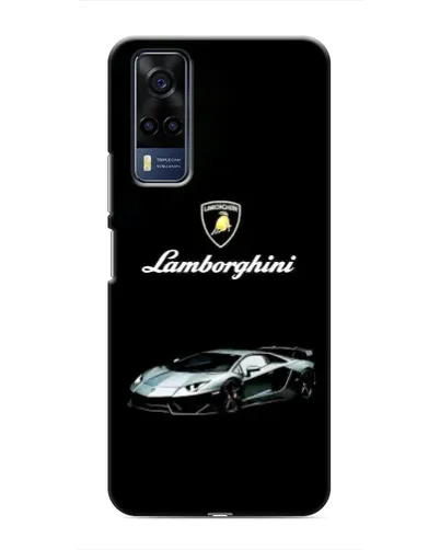Чехол для Vivo Y53S с картинкой «Логотип Lamborghini классика»