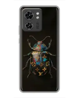 Чехол для Vivo Y60 с картинкой «LV — мраморный принт»