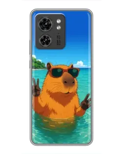 Чохол для Vivo Y60 з картинкою «Морська капібара» Чохол для Vivo Y60 з картинкою «Морська капібара»