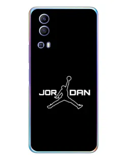 Чехол для Vivo Y72 с картинкой «Nike Pink Swirl»