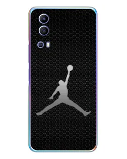 Чехол для Vivo Y72 с картинкой «Jordan Dark Carbon»