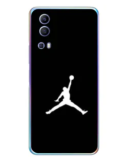 Чехол для Vivo Y72 с картинкой «Jordan Silhouette»