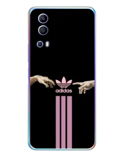 Чехол для Vivo Y72 с картинкой «Adidas Hands»