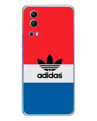 Чехол для Vivo Y72 с картинкой «Ретро блоки Adidas» Чехол для Vivo Y72 с картинкой «Ретро блоки Adidas»