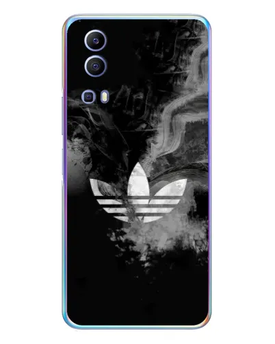 Чехол для Vivo Y72 с картинкой «Абстрактный дым Adidas» Чехол для Vivo Y72 с картинкой «Абстрактный дым Adidas»