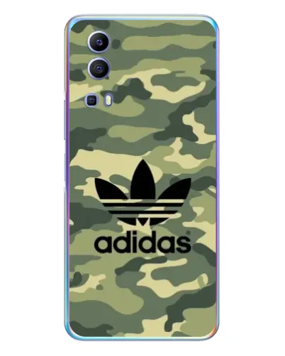 Чехол для Vivo Y72 с картинкой «Милитари стиль Adidas» Чехол для Vivo Y72 с картинкой «Милитари стиль Adidas»