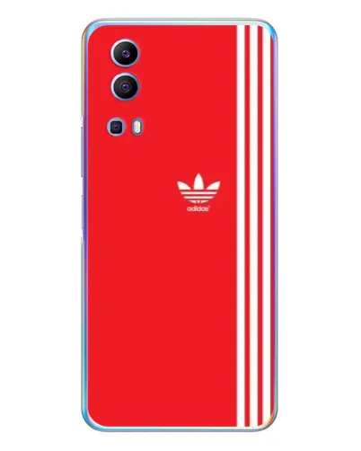 Чехол для Vivo Y72 с картинкой «Красный минимализм Adidas» Чехол для Vivo Y72 с картинкой «Красный минимализм Adidas»