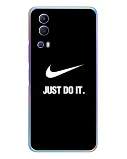 Чехол для Vivo Y72 с картинкой «Классический принт Nike»