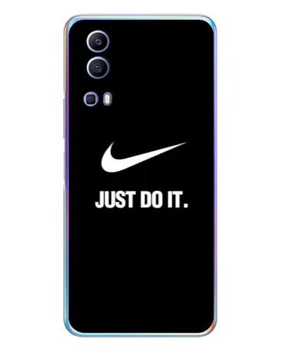 Чехол для Vivo Y72 с картинкой «Классический принт Nike» Чехол для Vivo Y72 с картинкой «Классический принт Nike»